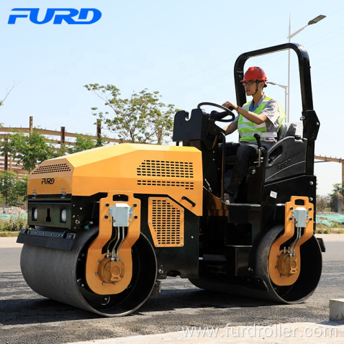 3 ton Road Roller Ride-on Compactor with Hydraulic Vibration Drum